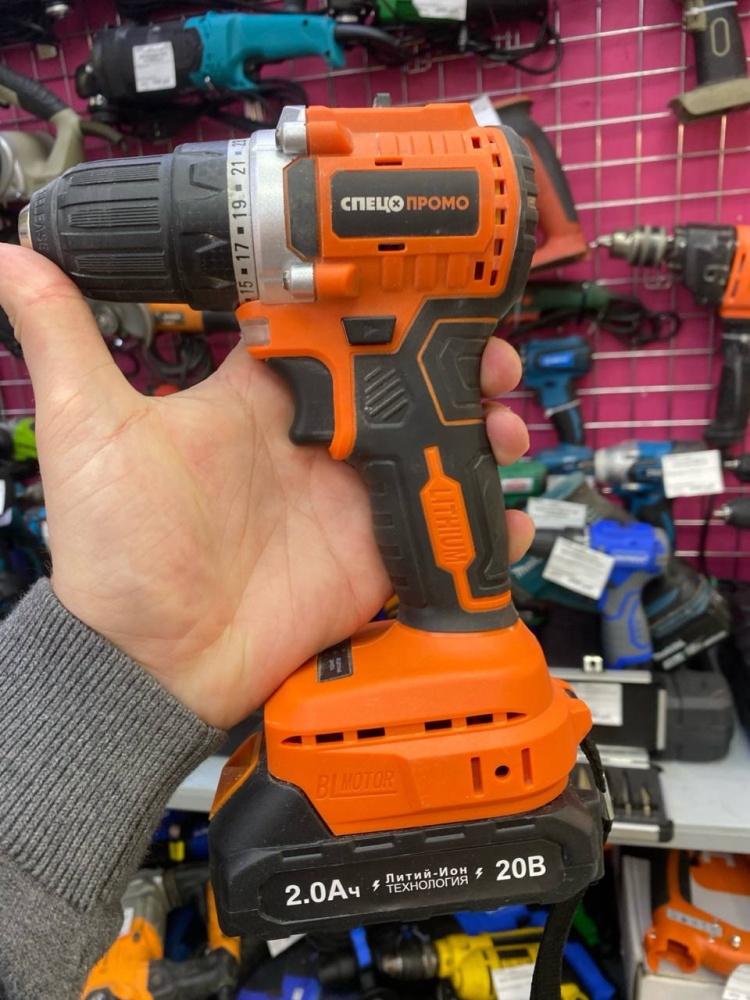 Шуруповерт Спец БДА-20-ПБ